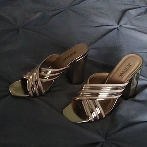 Heeled sandals